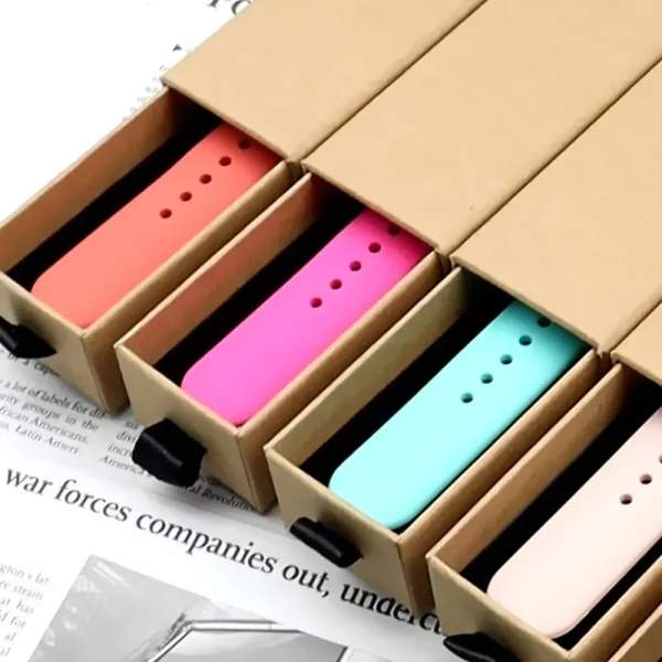 Silicone Band For Apple Watch strap 44mm 45mm 40mm 41mm 42-38mm 45 mm sport bracelet iwatch series 8 7 6 5 4 3 SE 9 Ultra 2 49mm - Image 5