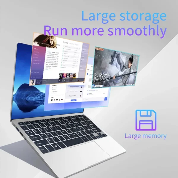 11.6 Inch Touch Screen Notebook 2 in 1 Windows 11 Pro Intel N4020 Tablet PC Computer 8GB DDR4 128GB 256GB 512GB SSD study Laptop - Image 5
