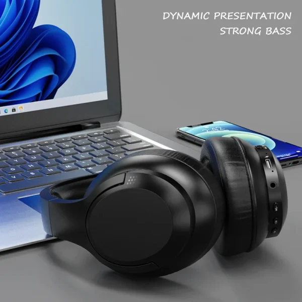LDON L839 Bluetooth 5.3 Earphones Headphones Foldable Gaming Headset Sport Headphone with Mic Music Earbuds - Image 6