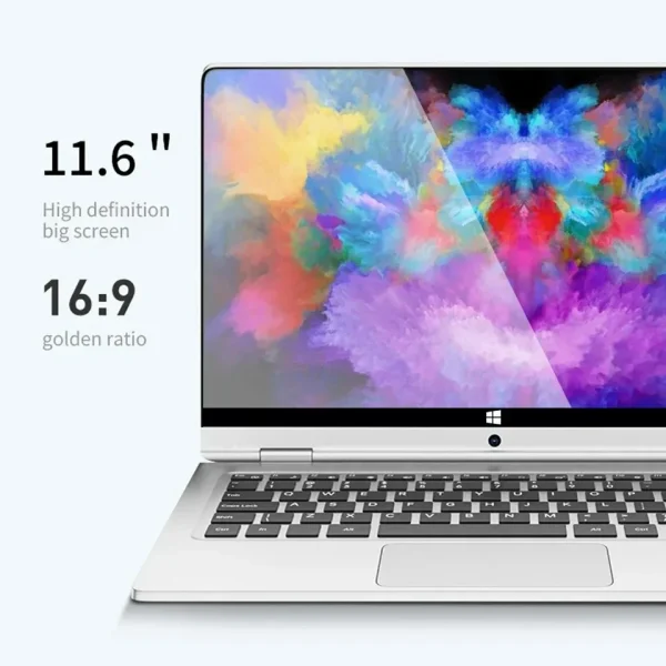 11.6 Inch Touch Screen Notebook 2 in 1 Windows 11 Pro Intel N4020 Tablet PC Computer 8GB DDR4 128GB 256GB 512GB SSD study Laptop - Image 2