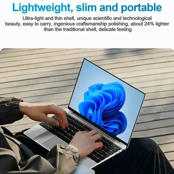 QMDZ N4000 14 Inch 128GB 256GB 512GB 1TB SSD Windows 11 Pro Inte Laptop Intel Portable Laptos Student Notebook Dual core Laptop - Image 6