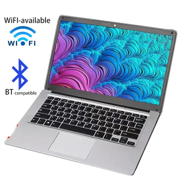 GMOLO 14inch Windows 10 Notebook Laptop 6GB RAM 64GB +128GB/256GB SSD USB 3.0 WiFi Bluetooth Camera Thin Ultrabook Cheap Netbook - Image 2