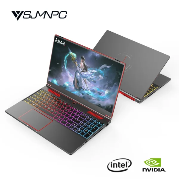 16.1 Inch Gaming Laptop Computer GTX1650 4G Intel Core i9-9880H i7-9750H windows11 RAM Max 64GB DDR4 2*M.2 NVME 2TB SSD Wi-Fi 5 - Image 2