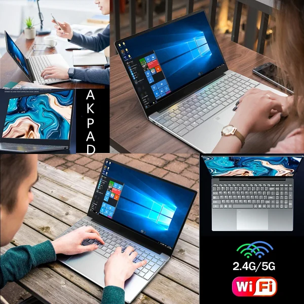 Notebook 15.6 inch Laptop Windows 11 Pro 1920*1080 Cheap Portable Intel Laptop 16G RAM 128GB/256GB/512GB/1TB SSD HDMI Port - Image 4