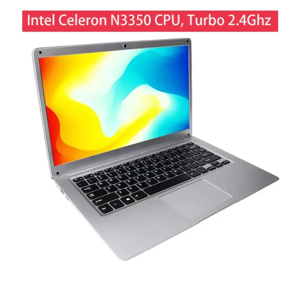 GMOLO 14inch Windows 10 Notebook Laptop 6GB RAM 64GB +128GB/256GB SSD USB 3.0 WiFi Bluetooth Camera Thin Ultrabook Cheap Netbook - Image 4