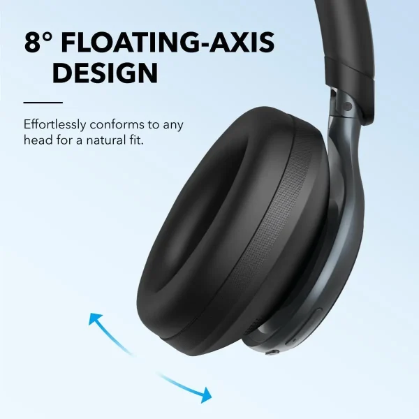 Soundcore by Anker Space One Active Noise Cancelling Headphones 2X Stronger Voice Reduction 40H ANC Playtime App Control - Image 6
