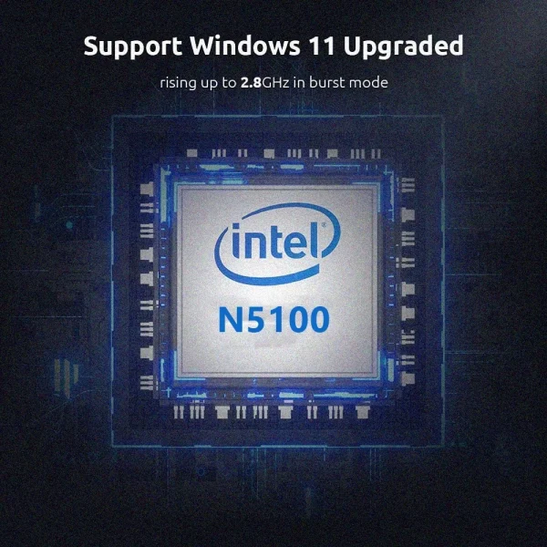 BMAX Y11 Plus 360° Laptop 11.6Inch Intel N5100 1920*1080 IPS TouchScreen Windows 11 8GB RAM 256GB 512GB 1TB SSD Notebook - Image 3